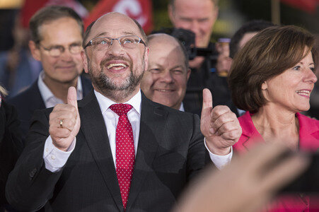 Wahlkampfveranstaltung mit Martin Schulz in Berlin