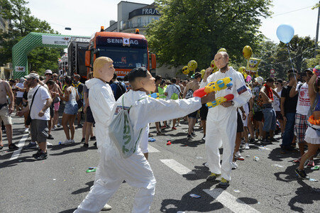Street Parade 2018 in Zürich