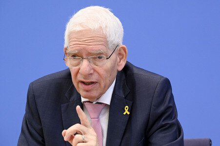 Bundespressekonferenz 'Antisemitismus in Deutschland - Auswirkungen des 7. Oktober 2023' in Berlin