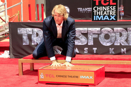 Hand and Footprint Ceremony mit Michael Bay in Los Angeles