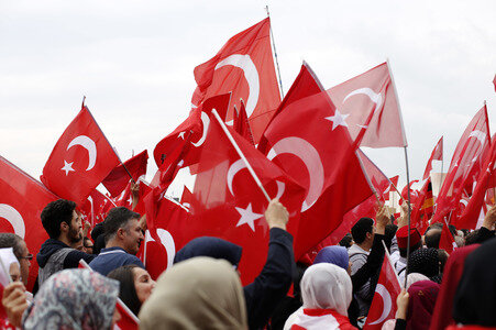 Erdogan-Demo in Köln