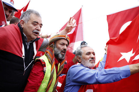Erdogan-Demo in Köln