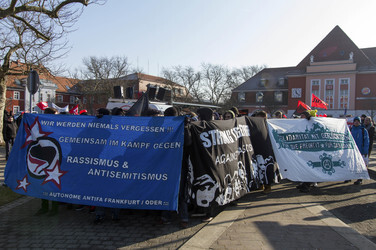 Gegen Demo zur Neonazi Demonstration, Frankfurt/Oder
