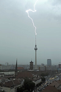 Gewitter in Berlin