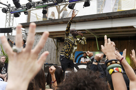 Auftritt von Wyclef Jean in Berlin