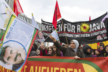 Demonstration gegen PKK Verbot, Berlin