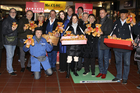 Teddybären Charity Aktion in Hamburg