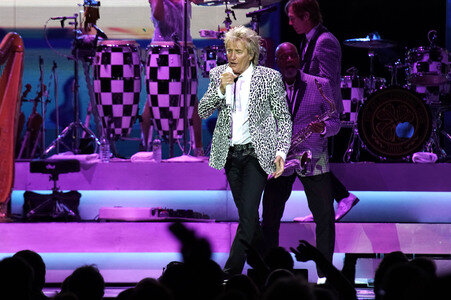 Konzert von Rod Stewart in Berlin