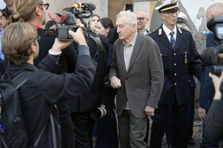 Verleihung des Lupa Capitolina an Robert De Niro in Rom