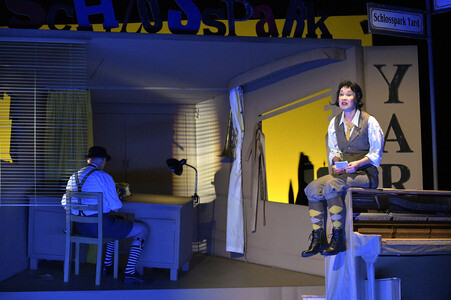 Theaterprobe 'Erich und die Detektive' in Berlin