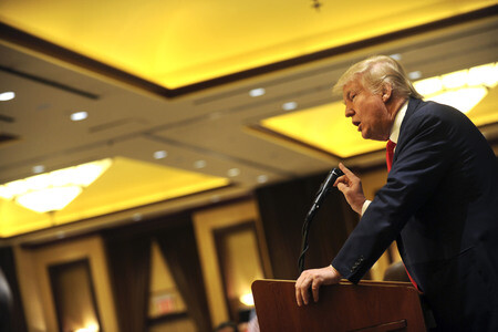 Rede von Donald Trump in New York