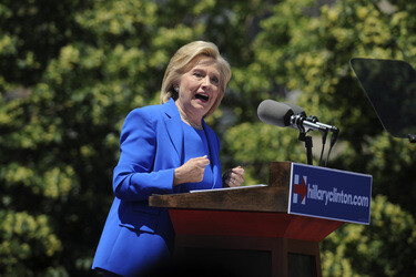 Hillary Clinton startet ihre Wahlkampagne in New York