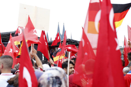 Erdogan-Demo in Köln