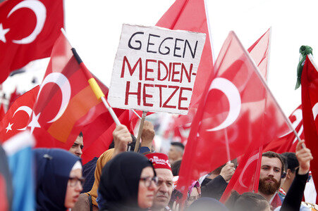 Erdogan-Demo in Köln