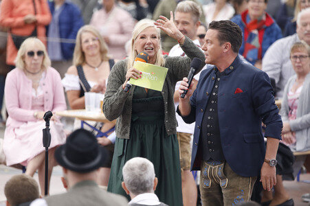 TV-Show 'ZDF-Fernsehgarten' in Mainz
