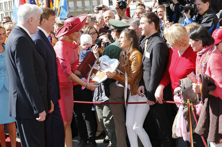 König Willem-Alexander und Königin Maxima der Niederlande in München