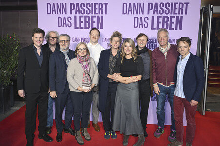 Filmpremiere 'Dann passiert das Leben' in München