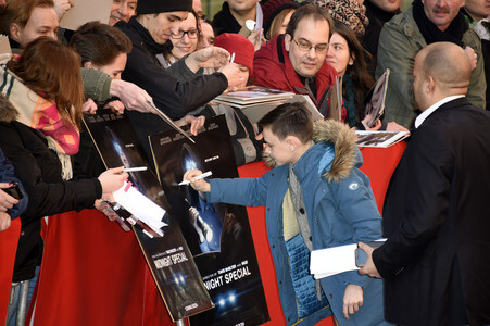 Ankunft zur 'Midnight Special' Pressekonferenz, Berlinale 2016