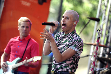 Neon Trees in der NBC-Show 'Today', New York