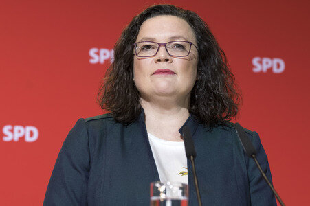 Pressetermin der SPD in Berlin