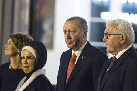 Staatsbankett für Präsident Erdogan in Berlin
