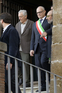 Verleihung des Lupa Capitolina an Robert De Niro in Rom