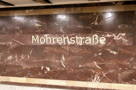 Umbenennung U-Bahnhof Mohrenstraße in Berlin