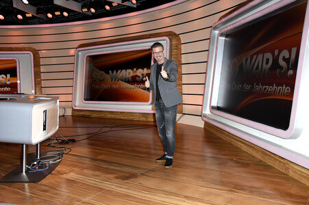 Fototermin zur Quizshow 'So war's! Das Quiz der Jahrzehnte' in Ismaning