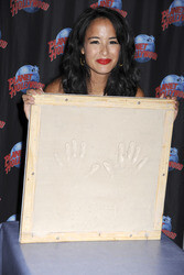 Handprint Ceremony mit Courtney Reed, New York
