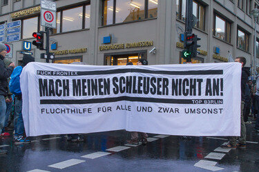 Asylbewerber Gedenk- und Protestdemonstration, Berlin