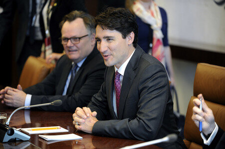 Justin Trudeau  bei der UN in New York