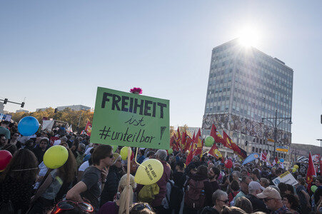 Demonstration 'Unteilbar' in Berlin