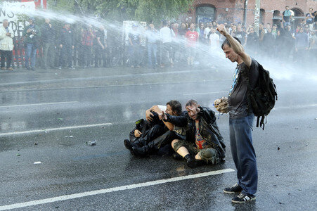 'G20 Welcome to Hell' Demo in Hamburg