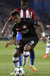 UEFA Champions League Match Atlético Madrid vs. Bayer 04 Leverkusen in Madrid