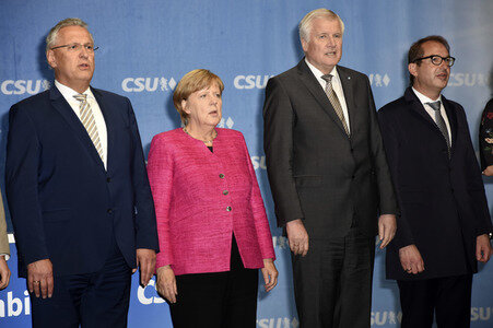 Wahlkampfveranstaltung der CSU in München