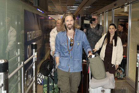 Rückkehr aus dem Dschungel-Camp 2026 auf dem Flughafen Frankfurt am Main