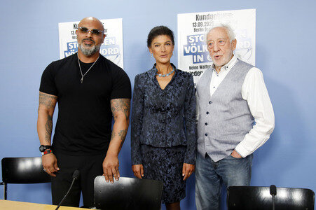 Pressekonferenz zur Friedenskundgebung am 13. September in Berlin