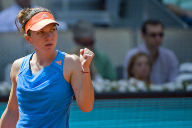 Tennis Mutua Madrid Open Match Simona Halep vs. Petra Kvitova, Madrid
