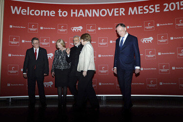 Eröffnung der Hannover Messe 2015