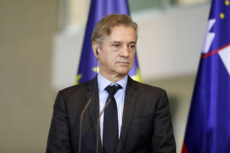 Empfang des Ministerpräsidenten von Slowenien in Berlin