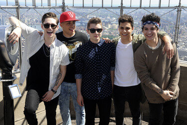 Midnight Red besuchen das Empire State Building, New York