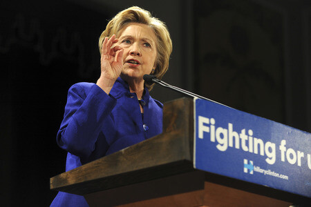 Rede von Hillary Clinton in New York