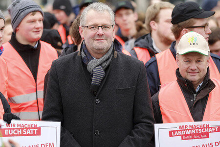Demonstration 'Wir haben es Satt!' in Berlin