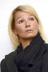 Franziska van Almsick präsentiert ihr Online-Fitness-Studio, Langenhagen