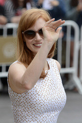 Ankunft von Jessica Chastain beim San Sebastian Film Festival 2014