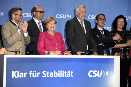 Wahlkampfveranstaltung der CSU in München