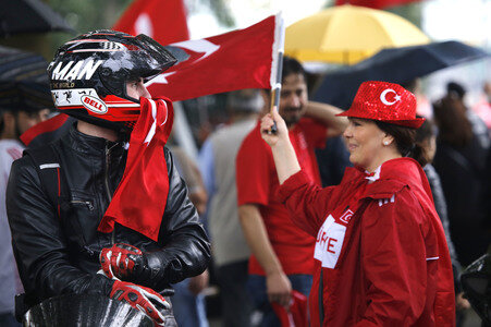 Erdogan-Demo in Köln