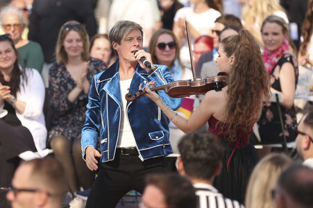 TV Show 'ZDF-Fernsehgarten' in Mainz