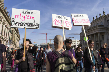 Weltfrauentag Demo, Berlin