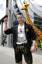 Fototermin mit Andreas Gabalier, Berlin